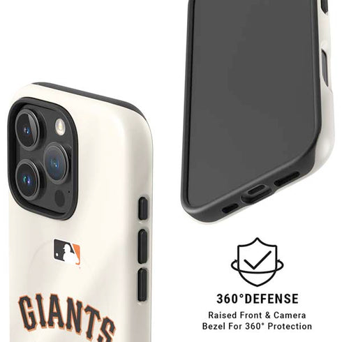 MLB San Francisco Giants Home Jersey iPhone 16 Pro Max Magsafe Impact Case